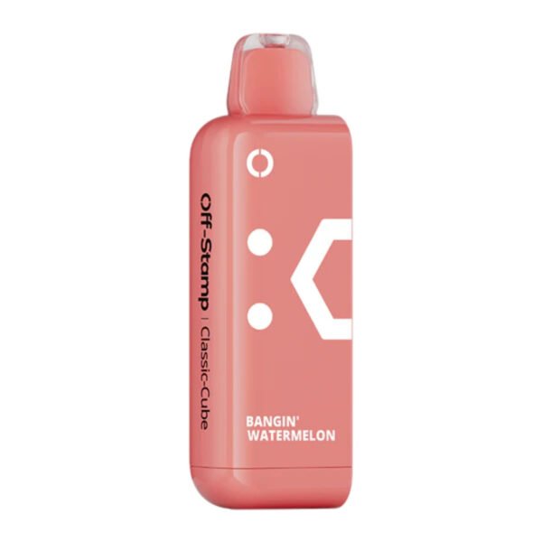 Off_Stamp_Classic_Cube_25k_Puff_Disposable_Replacement_Pod_Cartridge_-_1PK_Bangin_Watermelon__13394 Off Stamp Classic Cube 25k Puff - Cartucho de cápsulas de repuesto desechable