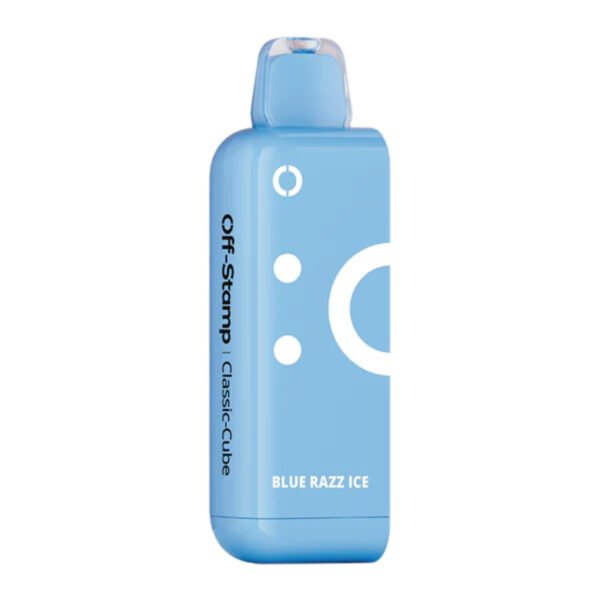 Off_Stamp_Classic_Cube_25k_Puff_Disposable_Replacement_Pod_Cartridge_-_1PK_Blue_Razz_Ice__09023 Off Stamp Classic Cube 25k Puff - Cartucho de cápsulas de repuesto desechable