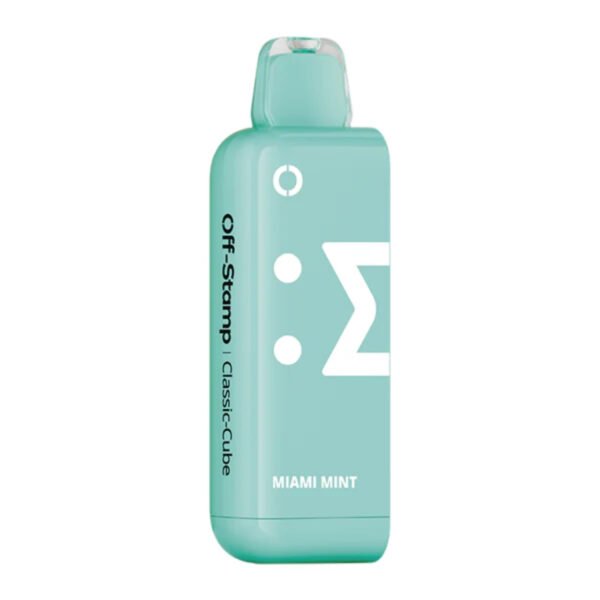 Off_Stamp_Classic_Cube_25k_Puff_Disposable_Replacement_Pod_Cartridge_-_1PK_Miami_Mint__56109 Off Stamp Classic Cube 25k Puff - Cartucho de cápsulas de repuesto desechable