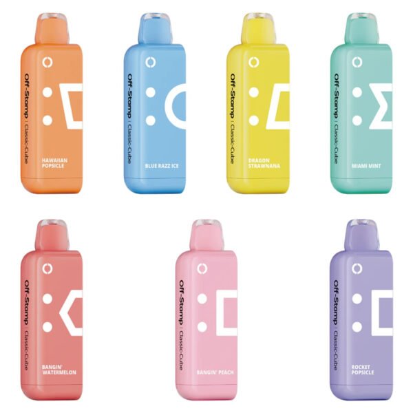 Off_Stamp_Classic_Cube_25k_Puff_Disposable_Replacement_Pod_Cartridge_-_1PK__37566 Off Stamp Classic Cube 25k Puff - Cartucho de cápsulas de repuesto desechable
