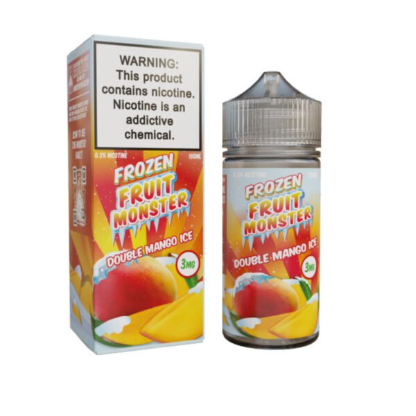 Double Mango Ice 100ml_Frozen Fruit Monster