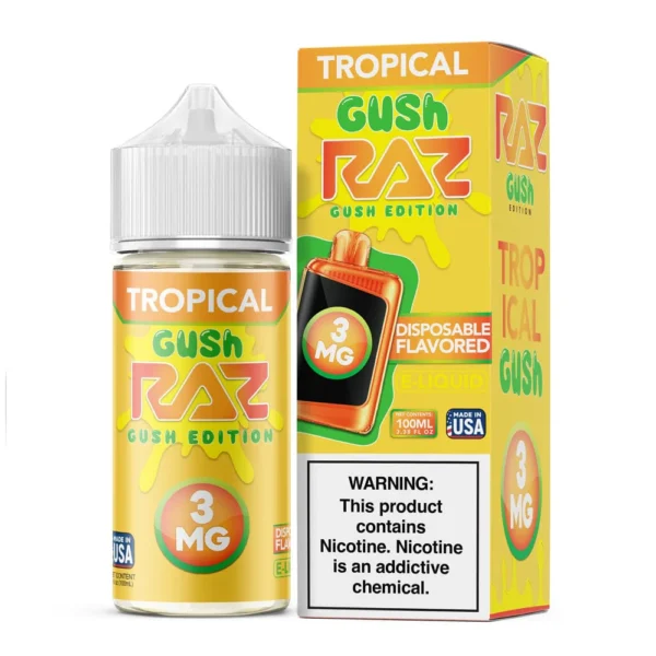 Tropical Gush - Pod Juice x RAZ E-Liquid - 100mL