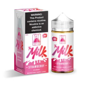 The Milk Strawberry 100ml_Jam Monster's