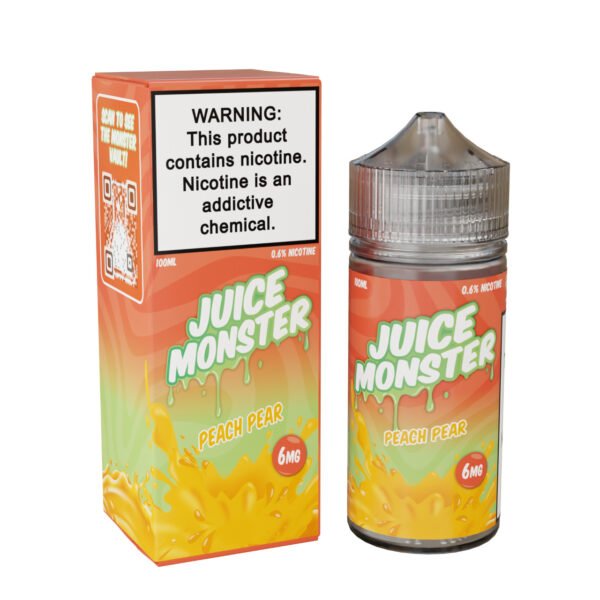 Peach Pear 100ml_ Juice Monster